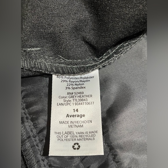 Time and Tru grey slacks - Picture 5 of 10